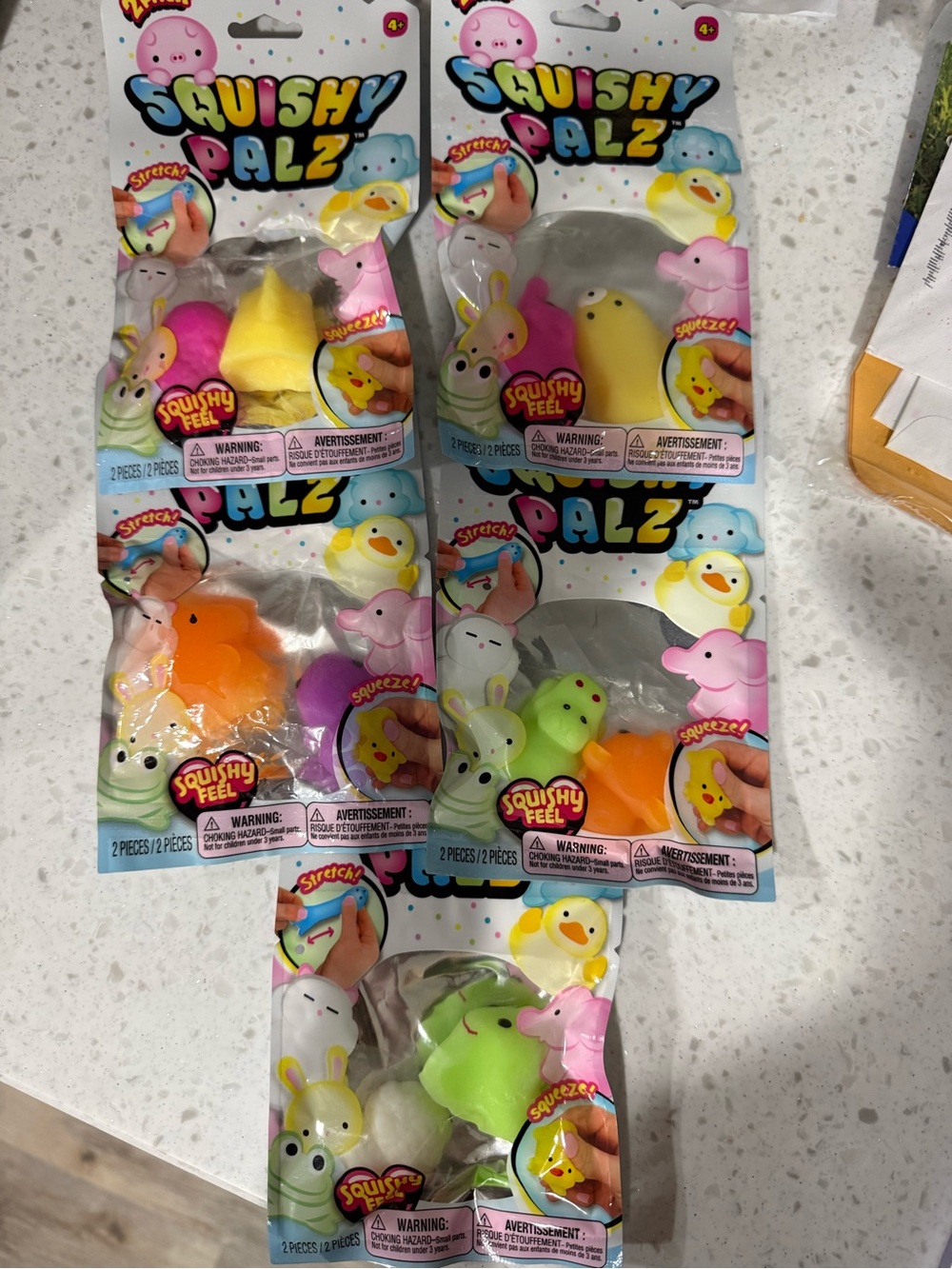 Squishy palz bundle - Assorted Colors